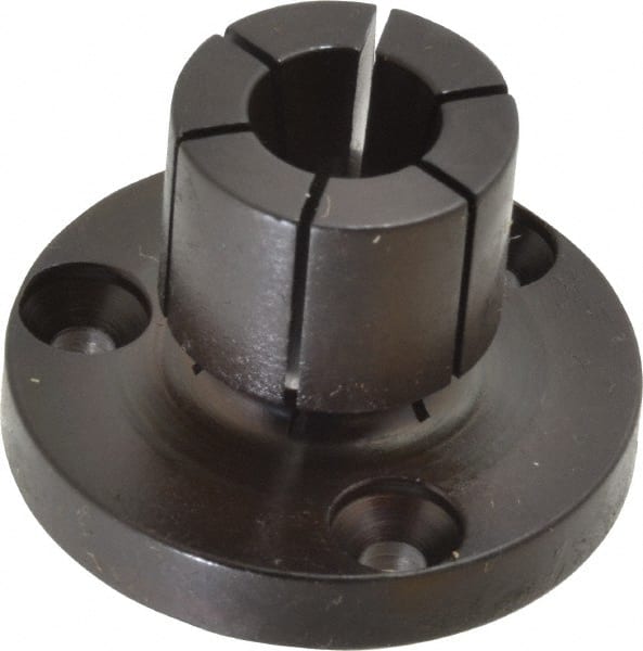 Mitee-Bite - 0.53 to 0.79" Expansion Diam, 2,500 Lb Holding Force, 6-32 Mounting Screw, 5/16-18 Center Screw, Mild Steel ID Expansion Clamps - Exact Tooling