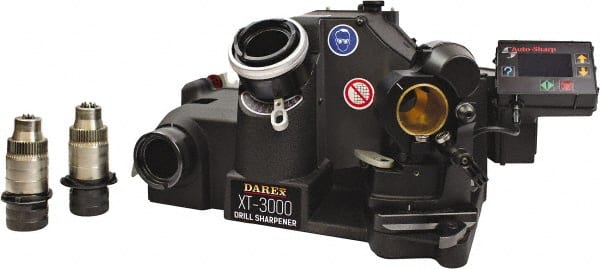 Darex - 1/4 Hp, Drill Bit Automated Sharpener - 115 Volts, For Use On Drill Bits - Exact Tooling