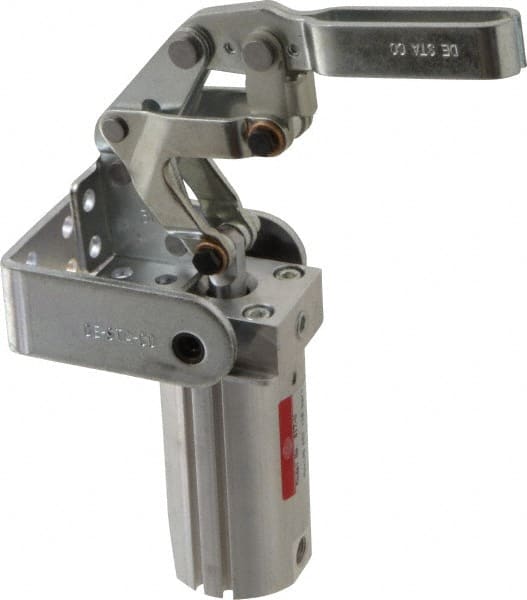 De-Sta-Co - 375 Lb Inner Hold Capacity, Vert Mount, Air Power Hold-Down Toggle Clamp - 1/8 NPT Port, 145 Max psi, 95° Bar Opening, 68.33mm Height Under Bar - Exact Tooling