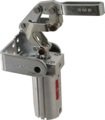 De-Sta-Co - 375 Lb Inner Hold Capacity, Vert Mount, Air Power Hold-Down Toggle Clamp - 1/8 NPT Port, 145 Max psi, 95° Bar Opening, 68.33mm Height Under Bar - Exact Tooling