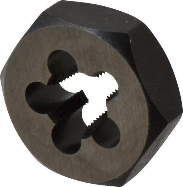 Cle-Line - 1/8-27 NPT Thread, Hex Pipe Die - Carbon Steel - Exact Tooling