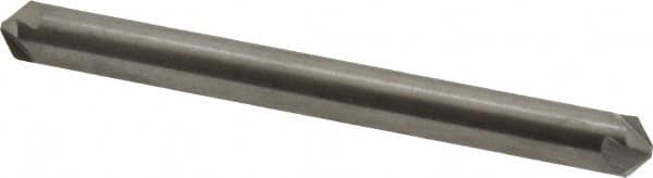 Hertel - 3/16" Head Diam, 3/16" Shank Diam, 4 Flute 100° Solid Carbide Countersink - Exact Tooling