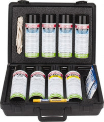 Magnaflux - Crack Detection Kit and Components - SK816, Eight 16 Ounce Cans - Exact Tooling