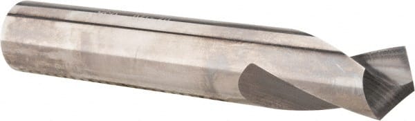 Accupro - 1/2" Body Diam, 120°, 3" OAL, Solid Carbide Spotting Drill - Exact Tooling