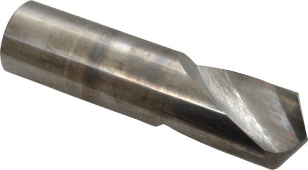 Accupro - 1" Body Diam, 120°, 4" OAL, Solid Carbide Spotting Drill - Exact Tooling