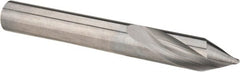 Accupro - 5/16" Body Diam, 60°, 2-1/2" OAL, Solid Carbide Spotting Drill - Exact Tooling