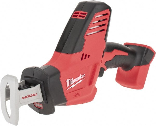 Milwaukee Tool - 18V, 0 to 3,000 SPM, Cordless Reciprocating Saw - 3/4" Stroke Length, 13" Saw Length, Lithium-Ion Batteries Not Included - Exact Tooling