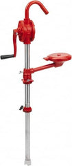 Wesco Industrial Products - Cast Iron Hand Operated Rotary Pump - Cast Iron, For Fuel Oil Products - Exact Tooling