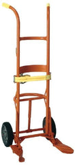 Wesco Industrial Products - 1,000 Lb Load Capacity, 55 Gal Drum Hand Truck - 23-1/2" Wide x 59-3/4" High, 2 Wheels - Exact Tooling