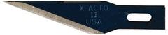 X-ACTO - 500 Piece Steel Hobby Blade - 1-19/32" OAL - Exact Tooling