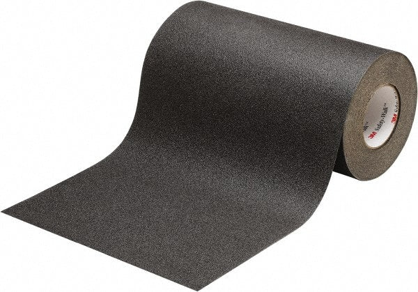 3M - Black Solid Color Anti-Slip Vinyl Tape - 36" Wide x 60' Long, Heavy/High Traffic - Exact Tooling