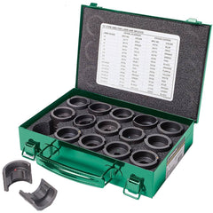 Greenlee - Crimper Dies; Tool Type: Crimping Die Kit ; Size: 6 AWG ; Color: Black ; For Use With: Greenlee #: EK1230L; EK1240L; HK1230; HK1240; RK1240; HKL1232; E12CCX ; Crimp Dimensions: 6 AWG - Exact Tooling