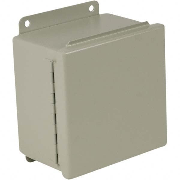Wiegmann - NEMA 12 Steel Standard Enclosure with Continuous Hinge Cover - Exact Tooling