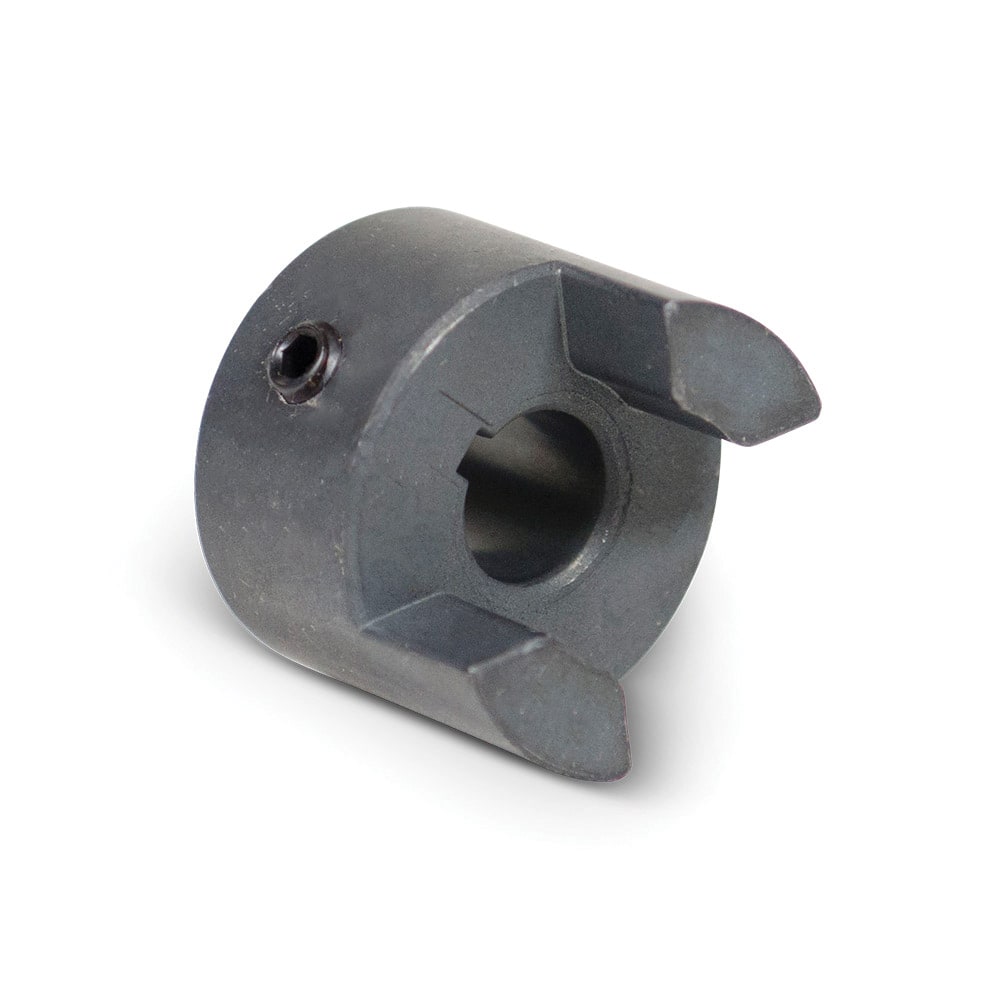 TB Wood's - Flexible Coupling; Type: Coupling Half ; Bore Diameter (Decimal Inch): 0.4375 ; Maximum Bore Diameter (Inch): 0.4375 ; Outside Diameter (Inch): 1.36 ; Overall Length (Inch): 0.75 ; Material: Sinter Carbon Steel - Exact Tooling