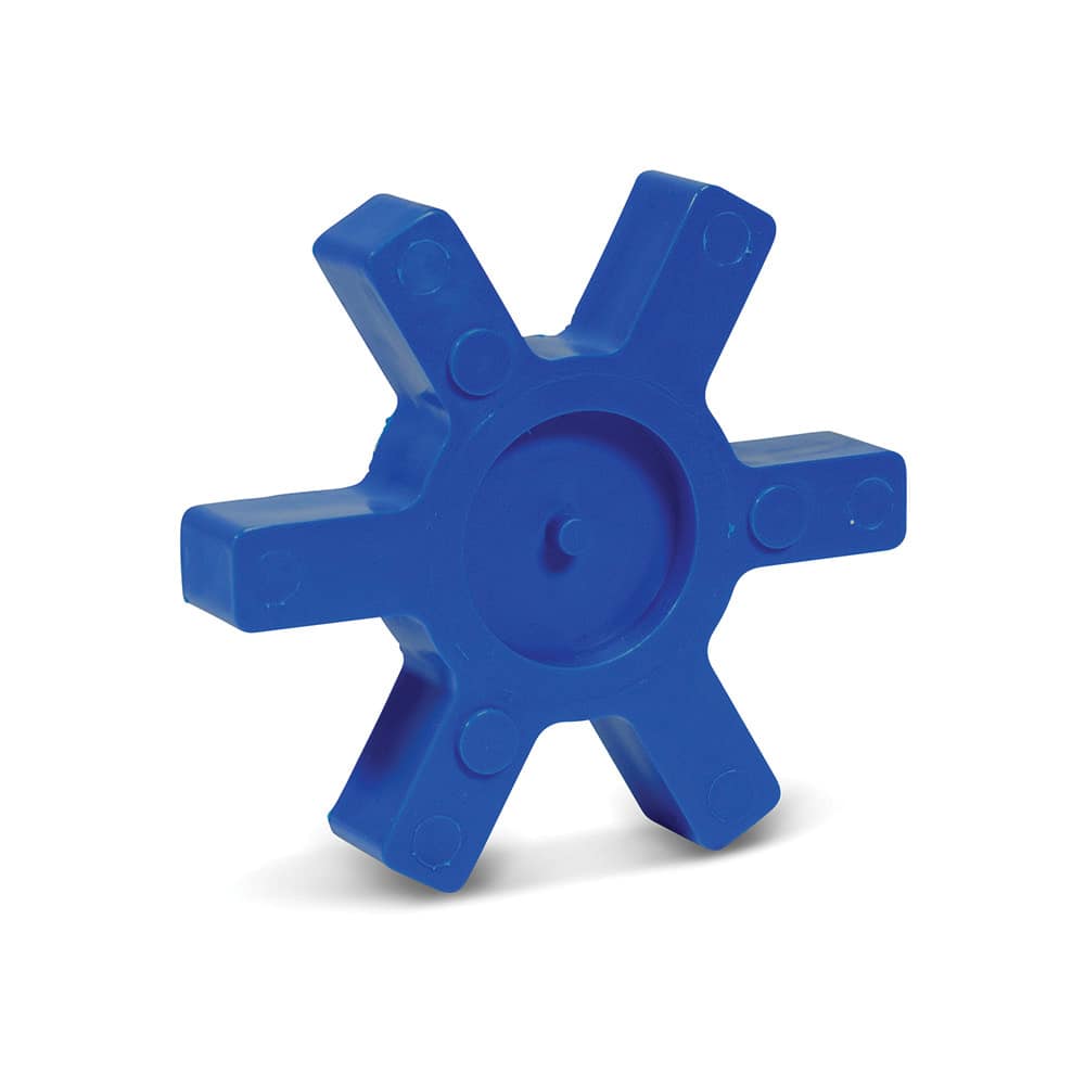 TB Wood's - Flexible Coupling; Type: Spider ; Outside Diameter (Inch): 3.725 ; Material: Urethane, Blue ; Torque (In/Lb): 1860 (Pounds); MaximumAssemblyOAL (Inch): 4.5 ; Coupling Size: L150 - Exact Tooling