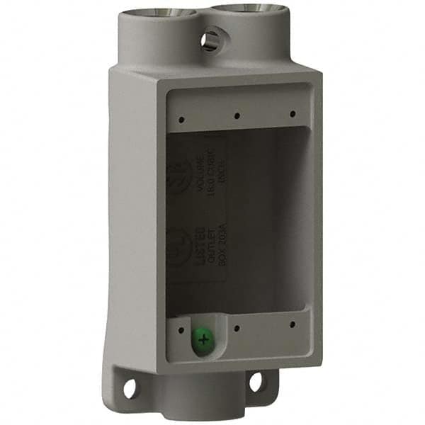 Hubbell Killark - Electrical Outlet Boxes & Switch Boxes Enclosure Type: Device Box Enclosure Shape: Rectangle - Exact Tooling