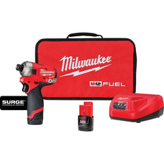 Milwaukee Tool - Impact Drivers Power Type: Cordless Voltage: 12 - Exact Tooling