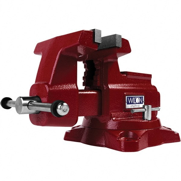 Wilton - Bench & Pipe Combination Vises Jaw Width (Inch): 6-1/2 Jaw Opening Capacity (Inch): 6-1/4 - Exact Tooling