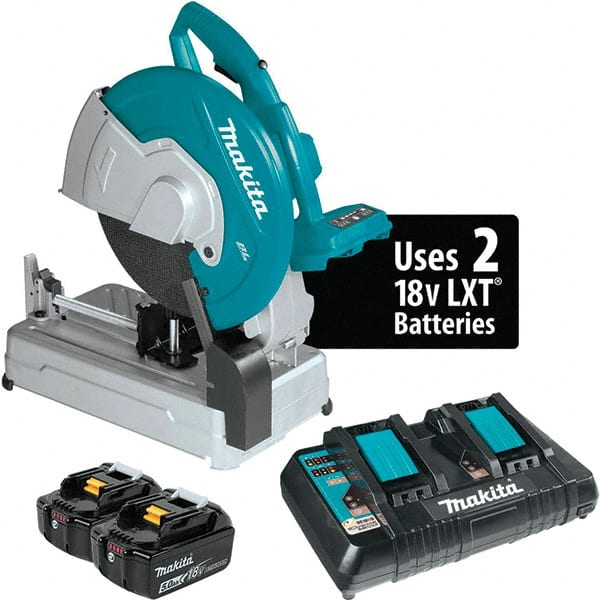 Makita - Chop & Cut-Off Saws Cutting Style: Straight Blade Diameter (Inch): 14 - Exact Tooling