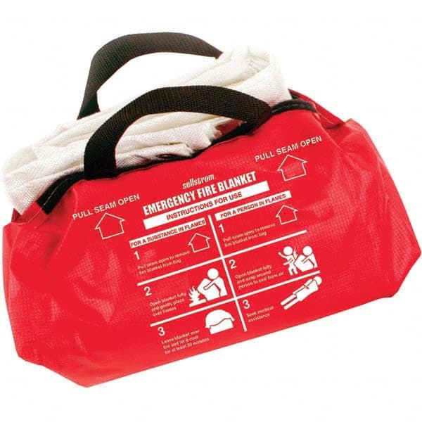 Sellstrom - Emergency & Rescue Blankets Type: Fire Blanket Material: Fiberglass - Exact Tooling