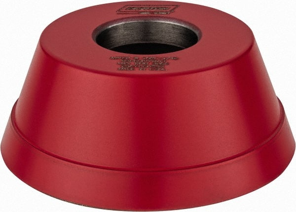 Norton - 3-3/4" Diam, 1-1/4" Hole Size, 1-1/2" Overall Thickness, 100 Grit, Type 11 Tool & Cutter Grinding Wheel - Fine Grade, CBN, Resinoid Bond - Exact Tooling