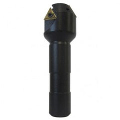 60° Point- 0.567" Min- 0.625" SH- Indexable Countersink & Chamfering Tool - Exact Tooling