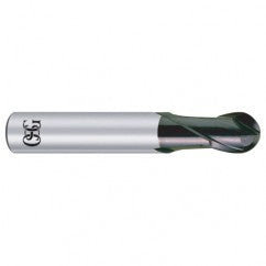 10mm x 10mm x 15mm x 55mm 2Fl Ball Carbide End Mill - WXS - Exact Tooling