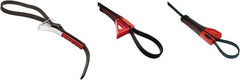 Boa - 6-3/4" Max Pipe Capacity, 25-1/2" Long, Strap Wrench - 6.34" Actual OD, 8" Handle Length - Exact Tooling
