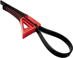 Boa - 6-3/4" Max Pipe Capacity, 25-1/2" Long, Strap Wrench - 6-3/4" Actual OD, 8" Handle Length - Exact Tooling