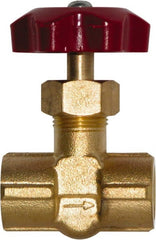Winters - 1/4" Pipe, FNPT x FNPT End Connection, Lead Free Brass Pressure Regulating Valve - Buna N Seal, 0 to 400 psi Working Pressure - Exact Tooling