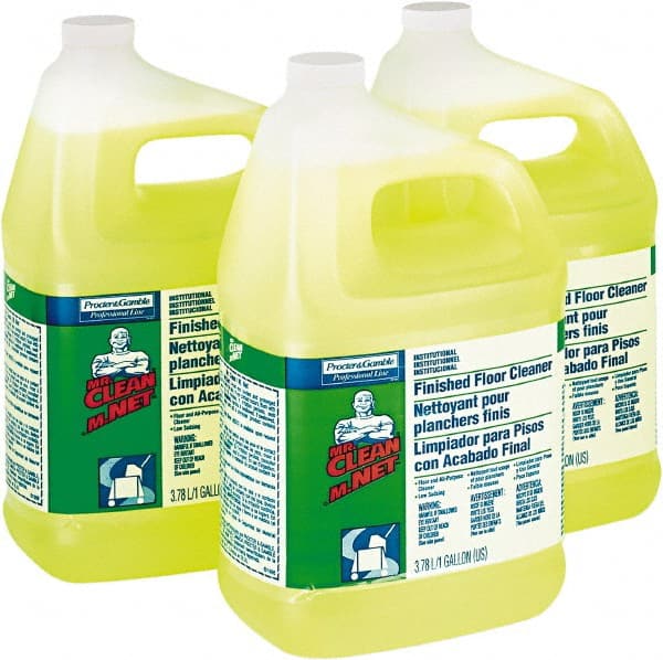 Mr. Clean - 1 Gal Bottle Cleaner - Use on Ceramic Tile, Laminate Surfaces, Linoleum, Quarry Tile, Cement, Concrete, Vinyl Tile, Terra Cotta, Terrazzo, Vinyl Composite Tile (VCT) - Exact Tooling