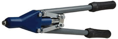 RivetKing - Straight Head Hand Riveter - 1/8 to 3/16" Rivet Capacity, 17-1/2" OAL - Exact Tooling