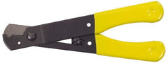 Stanley - 26 to 10 AWG Capacity Wire Stripper - 5-1/8" OAL, Vinyl Coated Handle - Exact Tooling