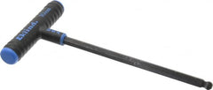 Eklind - 10mm Hex, T-Handle Cushion Grip, Ball End Hex Key - Exact Tooling