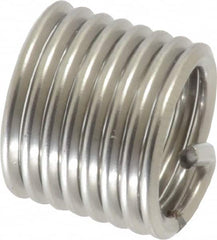 Recoil - M10x1.50 Metric Coarse, 15" OAL, Free Running Helical Insert - 8 Free Coils, Tanged, Stainless Steel, 1-1/2D Insert Length - Exact Tooling