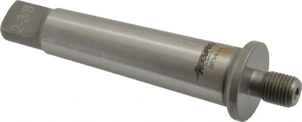 Accupro - 2MT Shank, 3/8-24 Thread, Drill Chuck Arbor - Morse Taper Shank - Exact Tooling