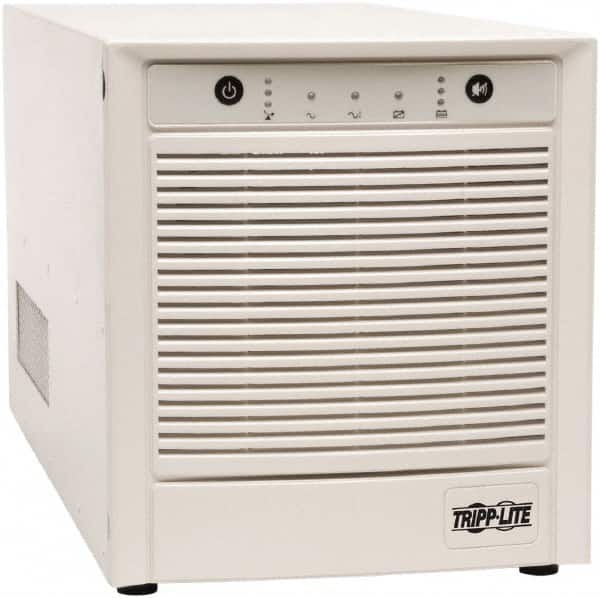Tripp-Lite - 20 Amp, 2,500 VA, Tower & Rack Mount Line Interactive Backup Uninterruptible Power Supply - Backup 4.4 min with Full Load & 19 min with Half Load, 120 VAC Input & Output, 1,920 Watt Output, 1 Phases, 8 Outlets - Exact Tooling