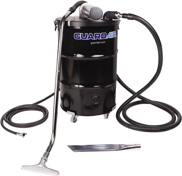 Guardair - 55 Gal, Steel Tank, Wet/Dry, Vacuum - 10 hp - Exact Tooling