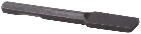 PRO-SOURCE - 1.65" OAL, 1-1/8" Shank Diam, Diagonal Chisel - Hex Drive, Hex Shank, Alloy Steel - Exact Tooling