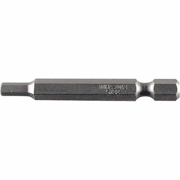Wiha - 0.218" Power Bit - 1/4" Drive, 2" OAL - Exact Tooling