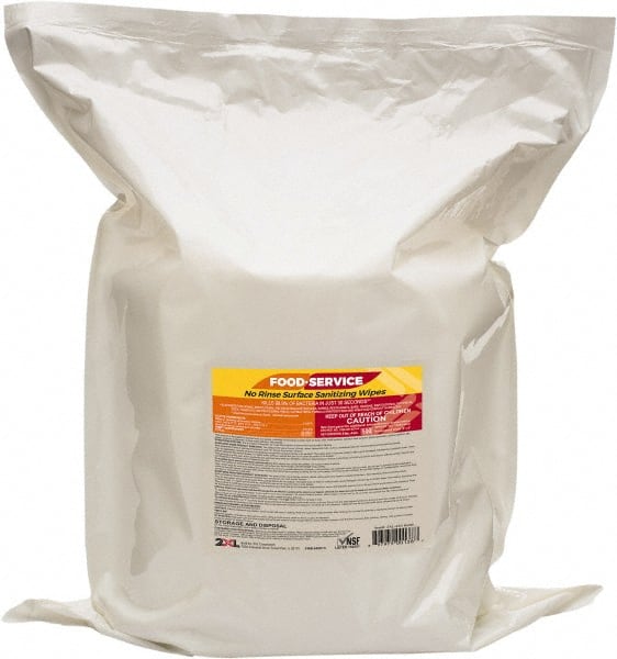 2XL - (2) 500-Sheet Rolls Pre-Moistened Food Service Wipes - Exact Tooling