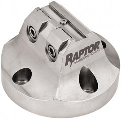 Raptor Workholding - 3/8" Jaw Width, 3" High Dovetail Vise - For Use with 4 & 5 Axis Workholding Systems - Exact Tooling