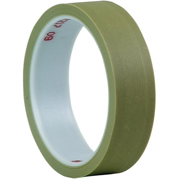 3M - 3/4" Wide x 60 Yd Long x 5 mil Green Polypropylene Masking Tape - Exact Tooling