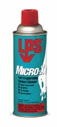 LPS - 11 Ounce Aerosol Contact Cleaner - 0°F Flash Point, Flammable, Food Grade, Plastic Safe - Exact Tooling