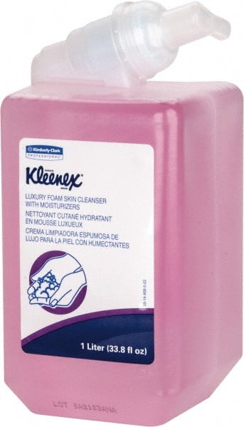 Kleenex - 1 L Dispenser Refill Foam Hand Cleaner - Moisturizing, Light Pink, Citrus Floral Scent - Exact Tooling