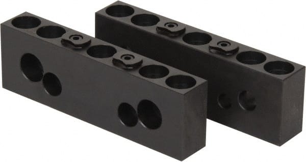 Mitee-Bite - 47.75mm High x 150mm Long x 25.4mm Wide Jaw Set - For Use with Mitee-Bite VersaGrips - Exact Tooling