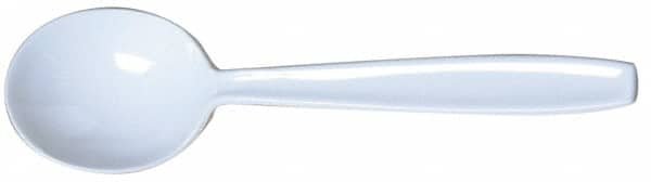 Ability One - Paper & Plastic Cups, Plates, Bowls & Utensils; Breakroom Accessory Type: Plastic Spoons ; Breakroom Accessory Description: H-DUTY PLASTIC SOUP SPOON - Exact Tooling