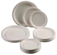 Ability One - Paper & Plastic Cups, Plates, Bowls & Utensils; Breakroom Accessory Type: Paper Plates ; Breakroom Accessory Description: PAPER PLATES,White,7in.,1000ct - Exact Tooling