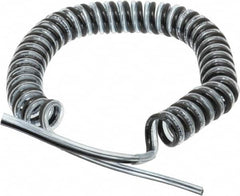 Advanced Technology Products - 3/32" ID x 5/32" OD, 5/16" Wall Thickness, Polyurethane Tube - Black & Clear Blue, 140 Max psi, 98 Shore A Hardness - Exact Tooling