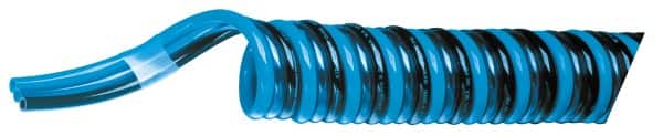 Advanced Technology Products - 1/4" ID x 3/8" OD, 5/8" Wall Thickness, Polyurethane Tube - Black, Clear Blue & Light Blue, 140 Max psi, 98 Shore A Hardness - Exact Tooling